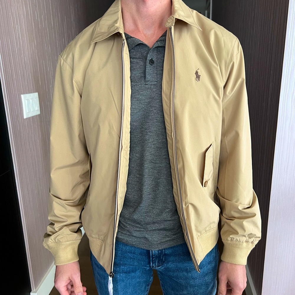 Polo Ralph Lauren Men’s Jacket 🧥 beige color size S